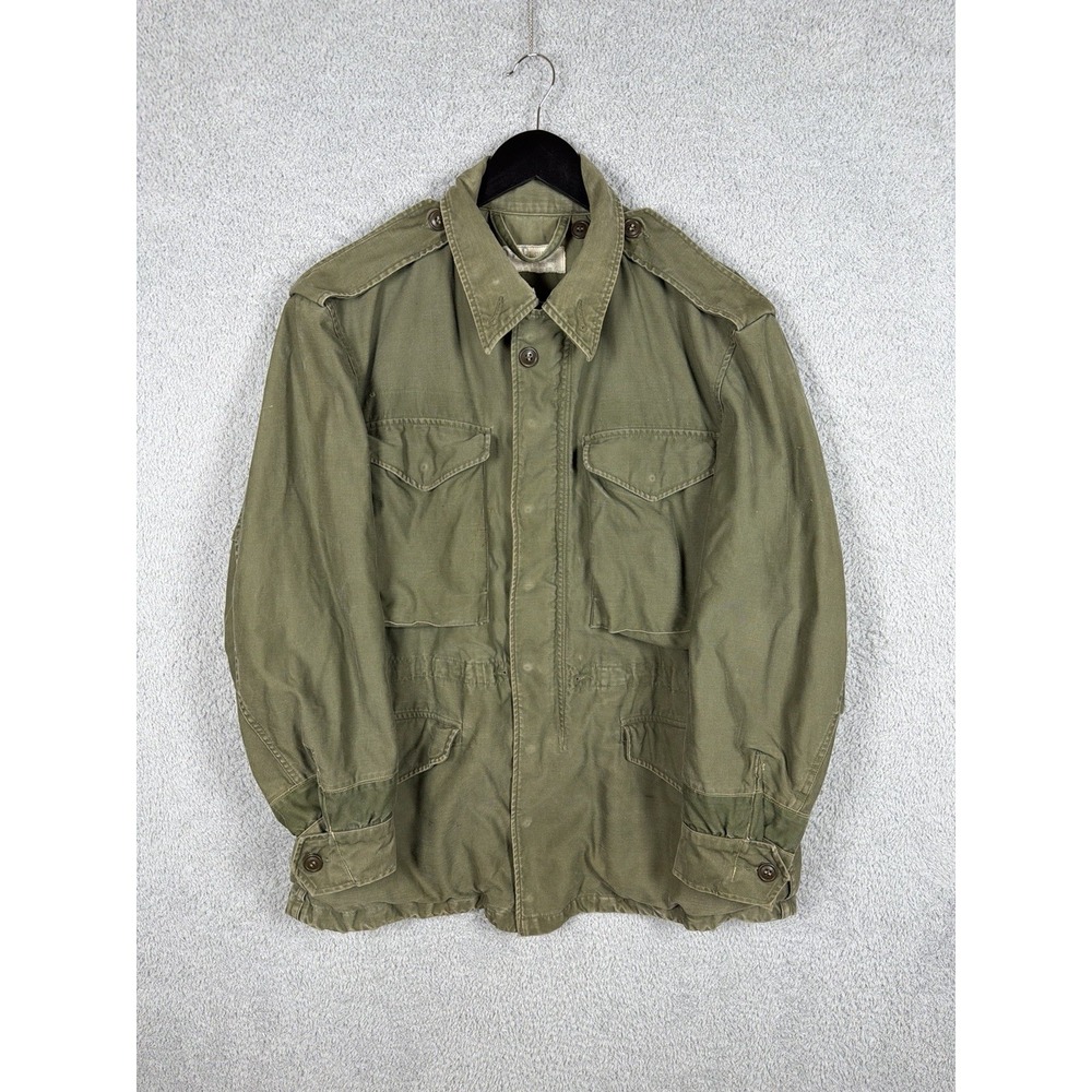 Us Army Size S Short 1957 M-51 Coat Cotton Wrs Wrt Jacket Og-107